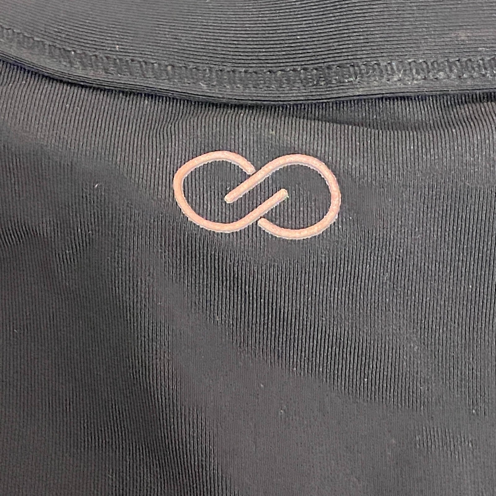 Calia Womens Wide Banded Bottom Bikini Caviar Black Solid Stylish WSA18404