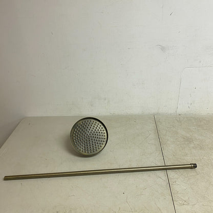 Signature Hardware Baudette Exposed Pipe Wall-Mount Shower with Rainfall Shower