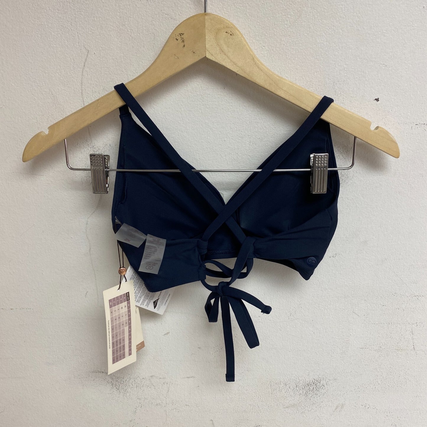 Calia Women's Swim Collection Triangle Bikini Top Darker Ardosia Slate WSA23201