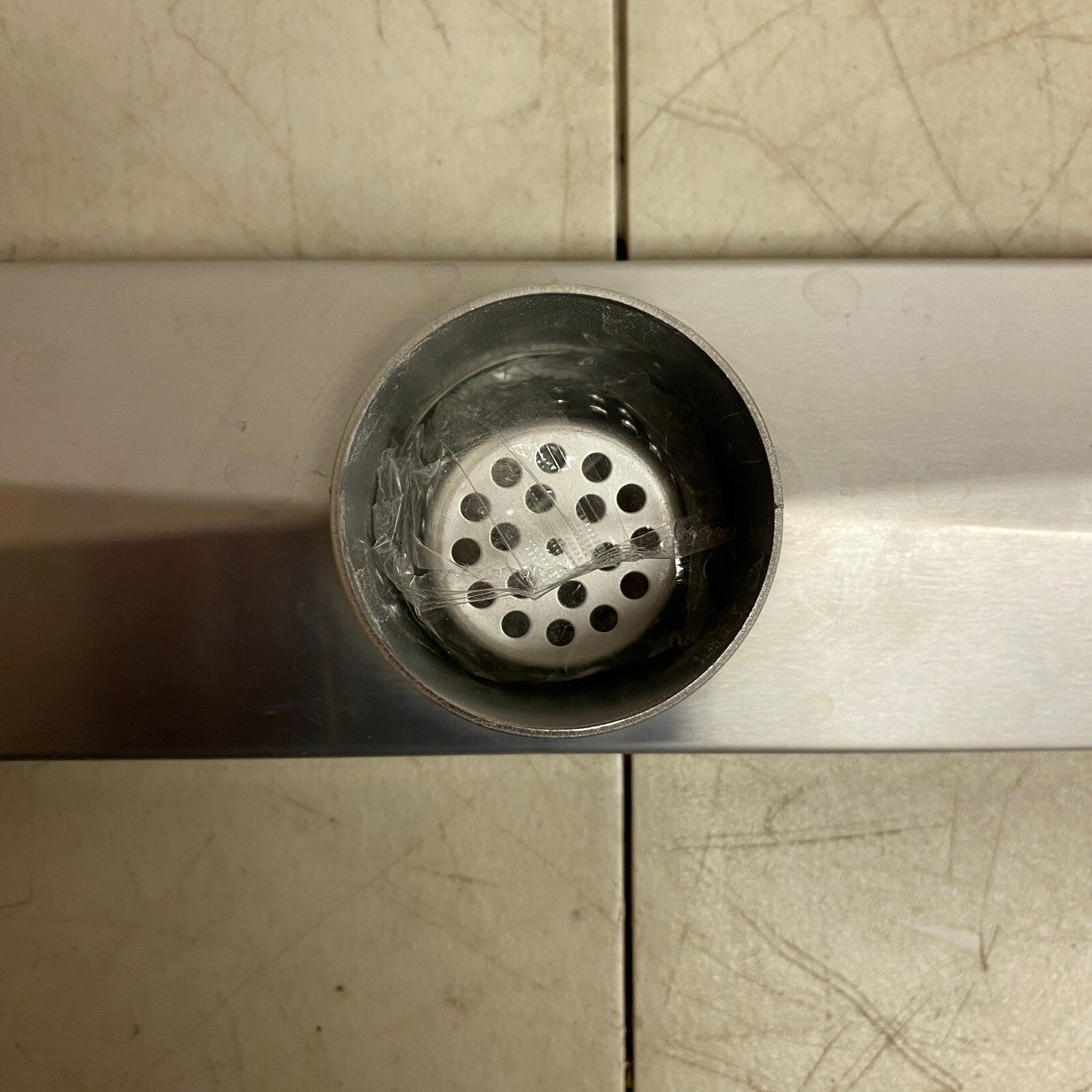 Signature Hardware 48" EFFENDI LINEAR SHOWER DRAIN-BRUSHED STAINLESS STEEL