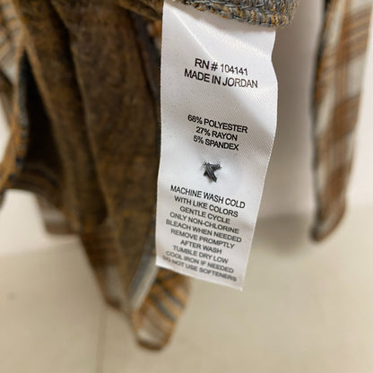 Alpine Design Men's AD M Wanderful Button Up Plaid Grey Montawk Plaid ADM23201P