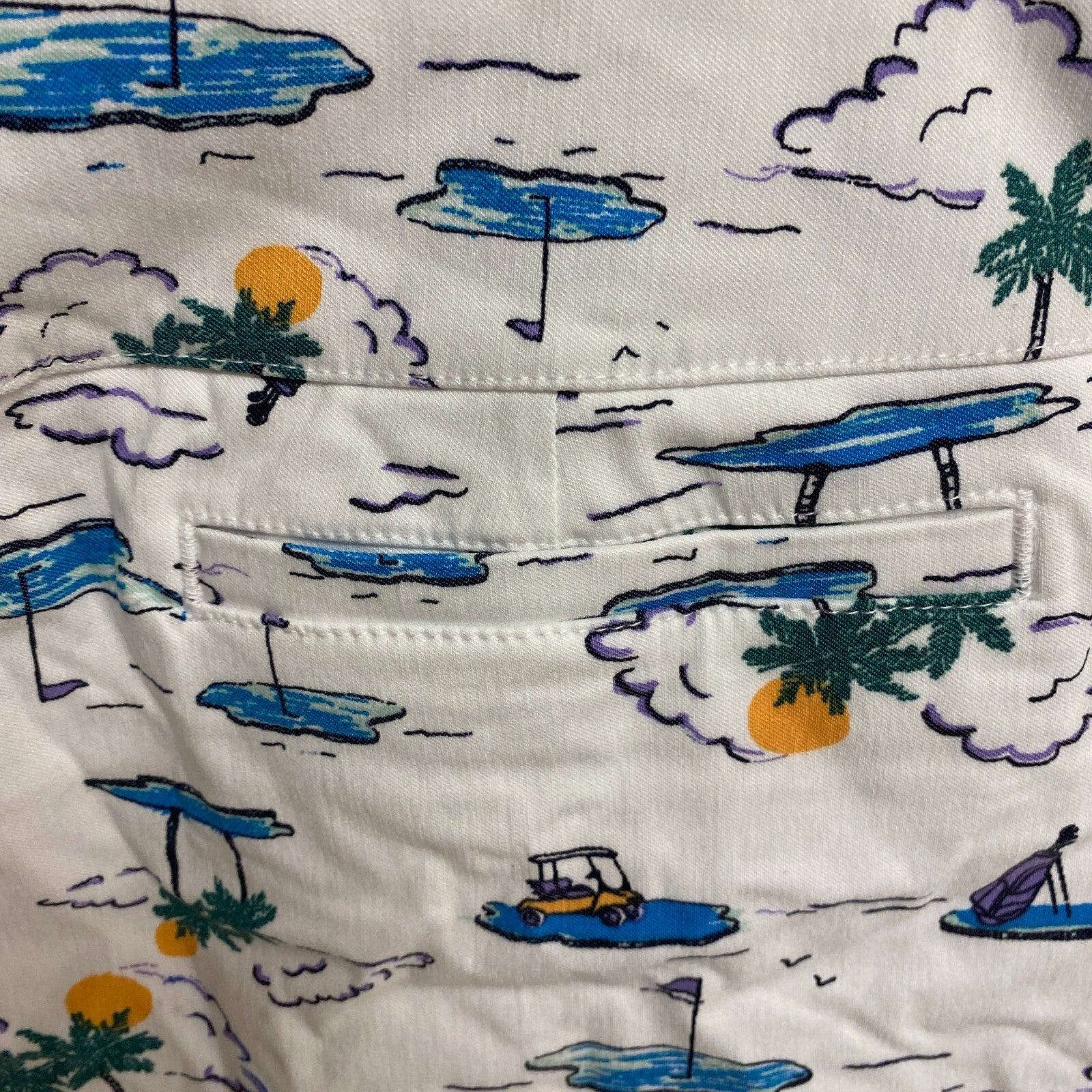 Calia Womens 17" Tummy Control Skort Island Multi Print WGH17430PS23