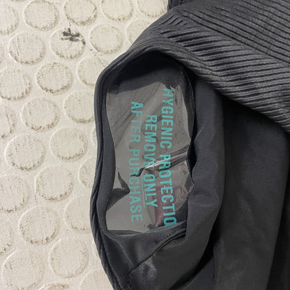 Calia Womenâs Novelty Mid Rise Swim Bottom Pure Black Bikini WSA22411N