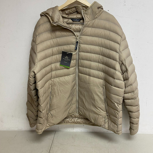 Alpine Design Men's AD M Echo Hill Insulated JKT Light Beige ADM23501 Warm