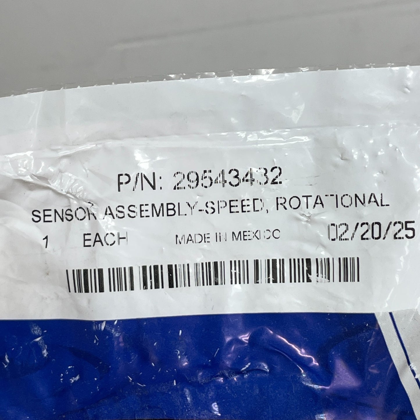 ALLISON GENIUNE PARTS 29543432 Transmission Speed Sensor Allison 1000/2000/2400