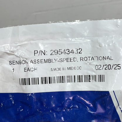 ALLISON GENIUNE PARTS 29543432 Transmission Speed Sensor Allison 1000/2000/2400