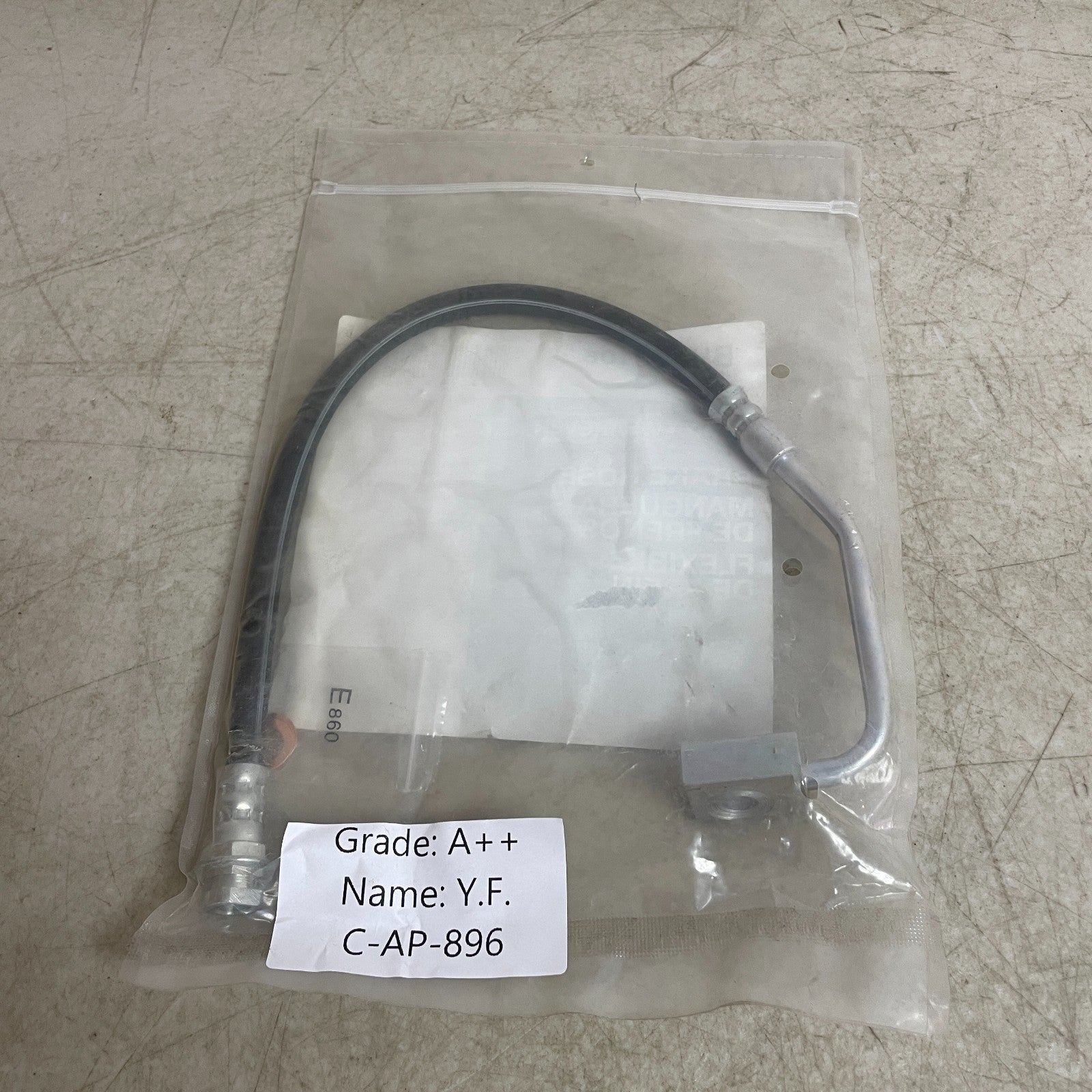 Carquest Wearever BHA38106 Brake Hose Assembly 17" Flexible with Copper Washers