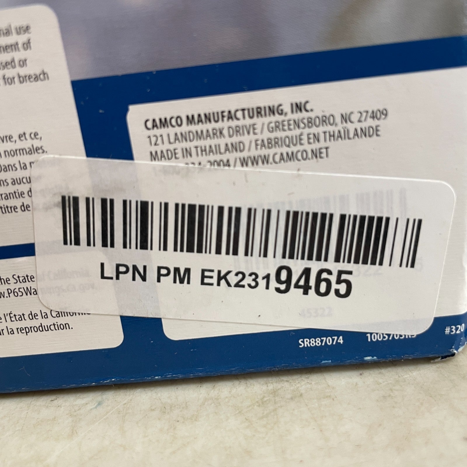 Camco 45322 Vinyl RV Wheel Tire Protectors 27-29" White Covers 1 Pair