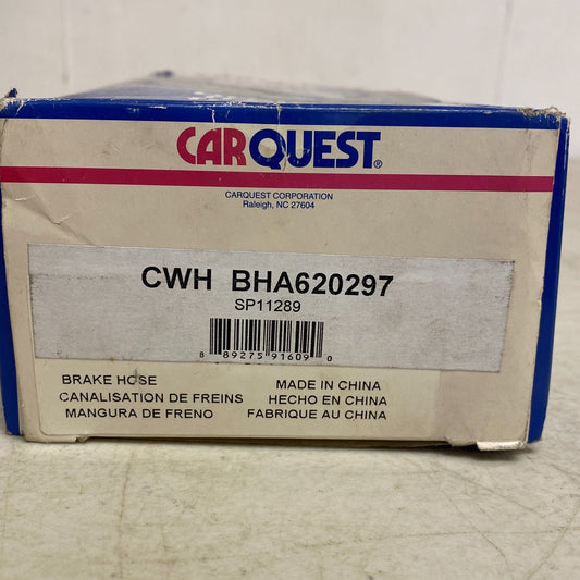 CARQUEST BHA620297 Brake Hydraulic Hose 19.75″ Black EPDM Rubber Direct Fit