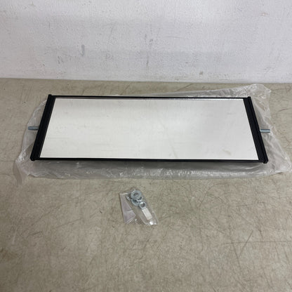 Grote 16202 Economy West Coast Door Mirror Rectangular Black Driver Side