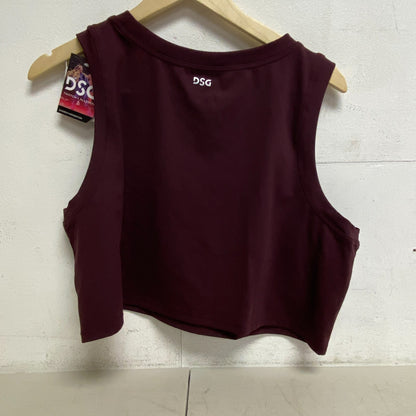 DSG X TWITCH + ALLISON Womens High Neck Fashion Tank Top Shirt Wine Tasting