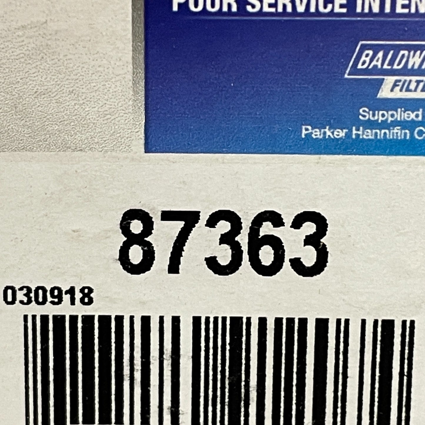 Carquest 87363 Round Axial-Seal Engine Air Filter