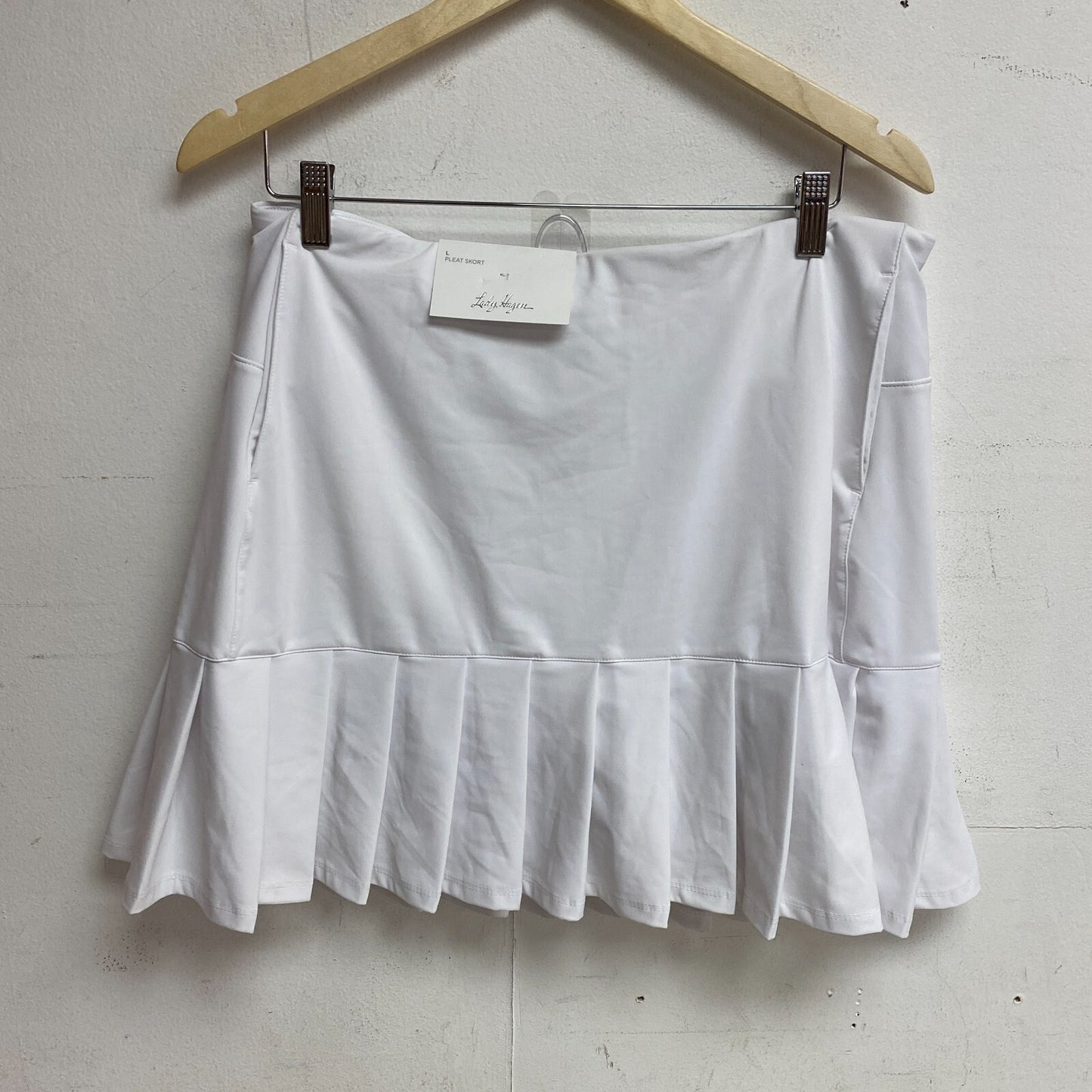 Lady Hagen Women's 17â Sculpt Pleated Golf Skort White WGH17431 BRAND NEW