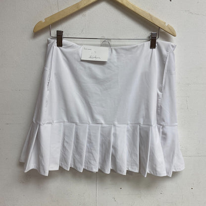 Lady Hagen Women's 17â Sculpt Pleated Golf Skort White WGH17431 BRAND NEW