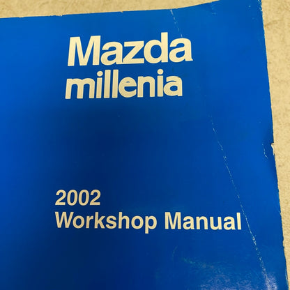 Mazda millenia 2002 Workshop Manual 9999-95-044B-02 , #580-1CP