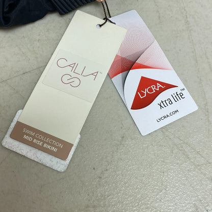 Calia Womens MidRise Rib Bottom Pure Black Solid Summer Stylish Trendy WSA21400R