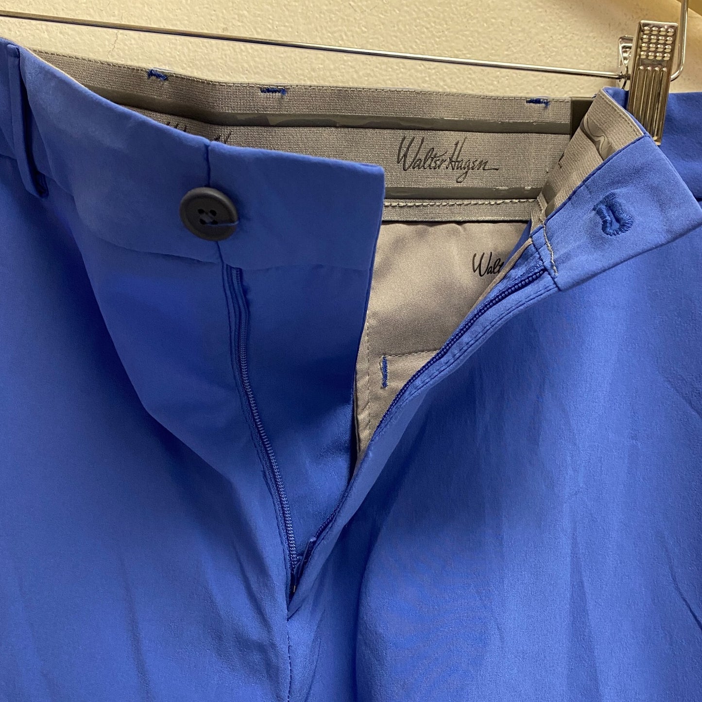 Walter Hagen Men's Performance 11 Golf Shorts Blueberry Pie Blue MGA14600