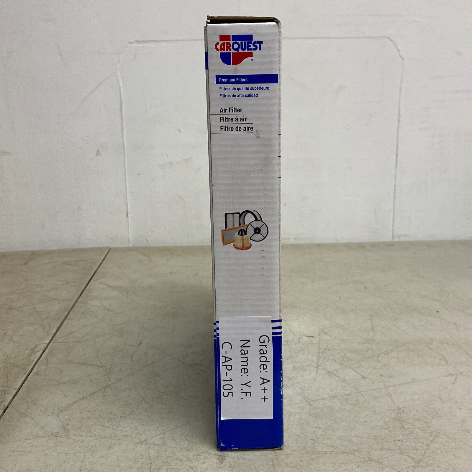 CARQUEST Premium Engine Air Filter 83894 White Pleated