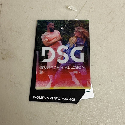 DSG Twitch + Allison Women's Seamless Collared Tank Gray Water BOSSW13321