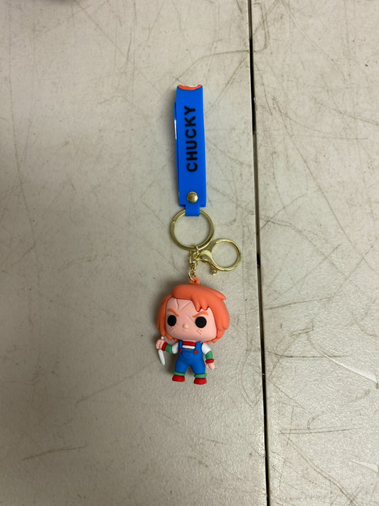 Assorted Silicone Chucky the Killer Doll Keychain Accessory
