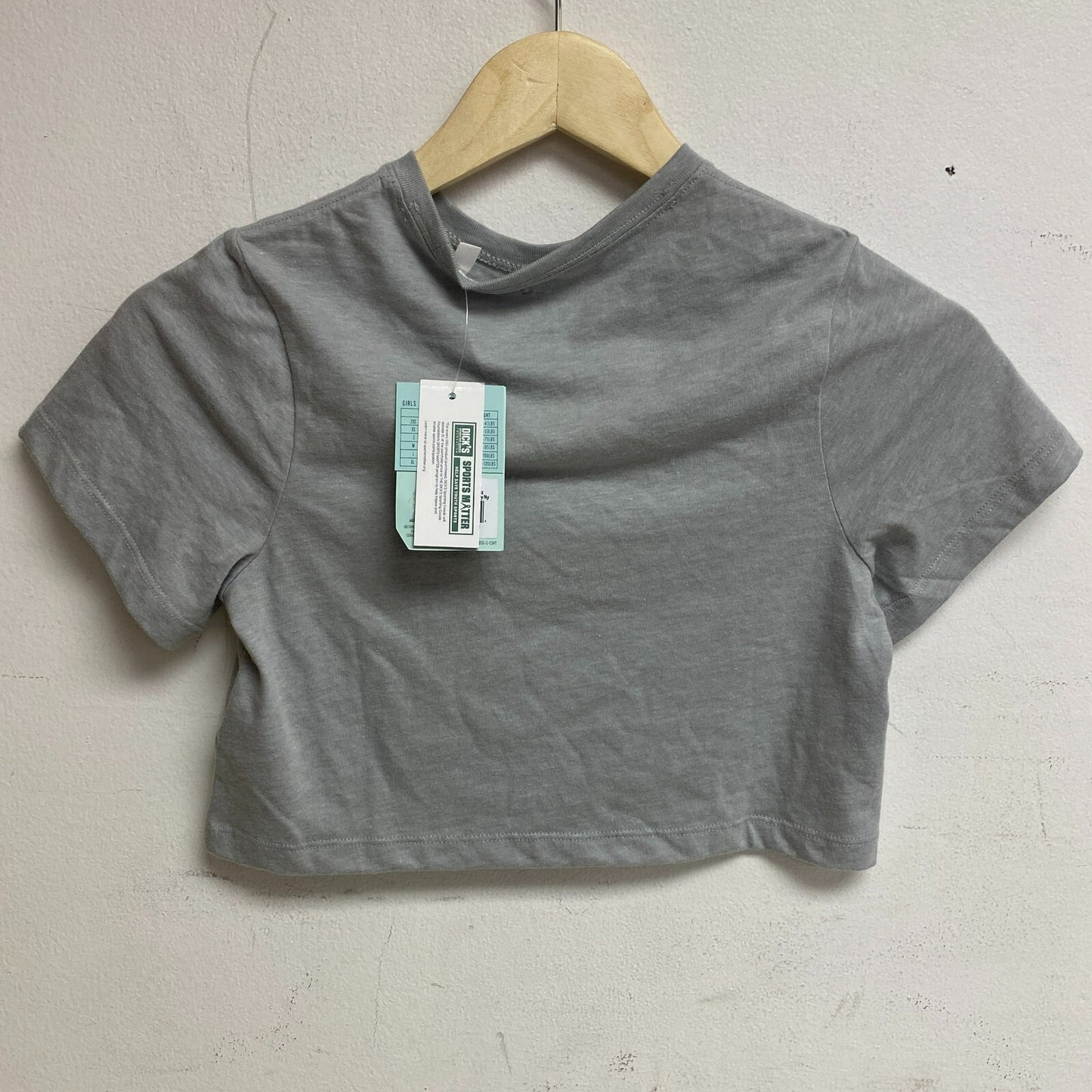 DSG Youth Boxy Graphic T-Shirt Light Heather Grey NY DAG12122H Summer Trendy