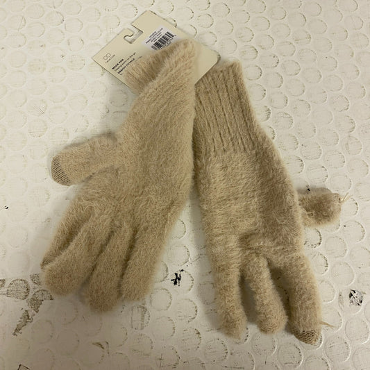 CALIA Women's Ribbed Cuffed Glove Barely Khaki CAC2203 OSFA