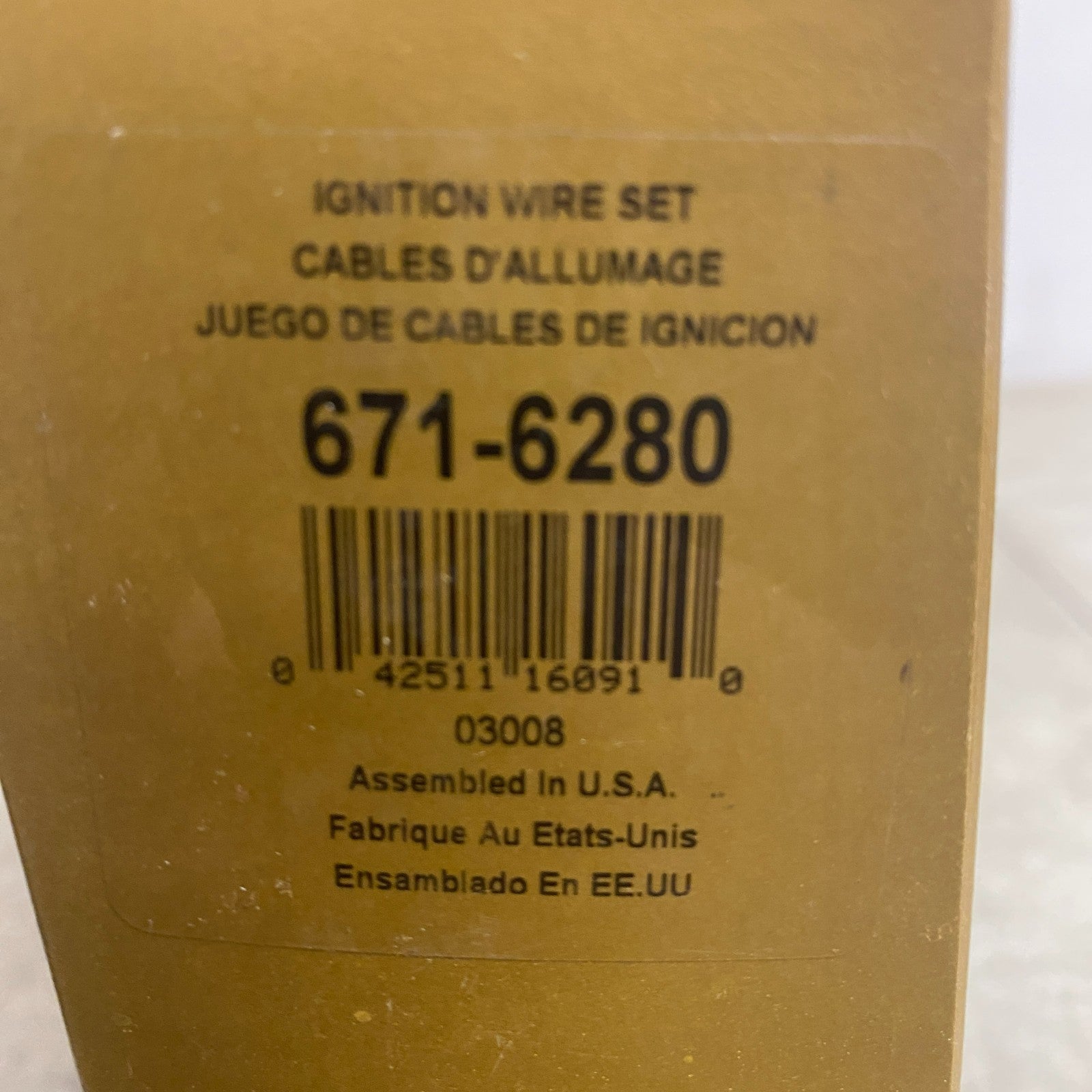 DENSO 671-6280 Spark Plug Ignition Wire Set 1993-1997 Honda Passport Isuzu Rodeo