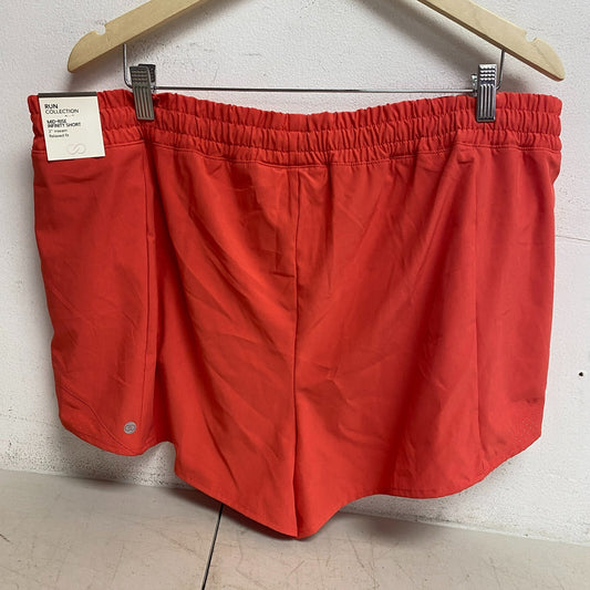 Calia Women's 3 in Mid Rise Inifinity Run Short Aquatic Coral Relaxed WAX12336