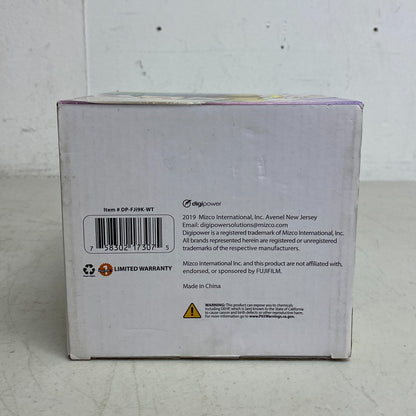 DigiPower Instant Camera Accessory Kit for Fujifilm instax mini 9 & 7s, White