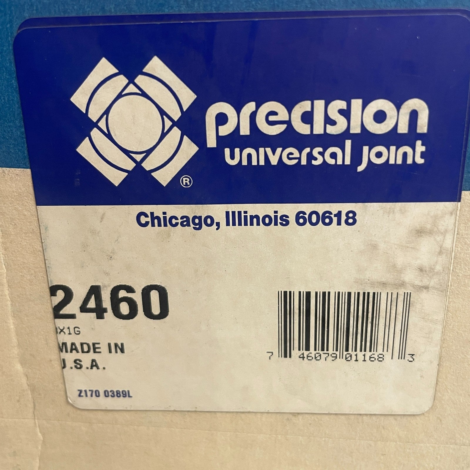 Precision 2460 CV Joint Boot Kit Front Axle Repair Kit 84-86 Chevy Celebrity