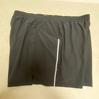 VRST Men's 5â Accelerate  Running Short Relaxed Fit Pure Black MAX2315055
