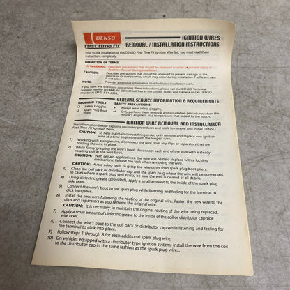 DENSO 671-6239 Ignition Coil Boot Kit Set of 6 1999-2006 Jeep Grand Cherokee
