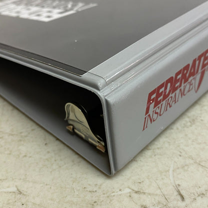 Federal Insurance 1 1/4" Round Ring Binder , #1197-1CP
