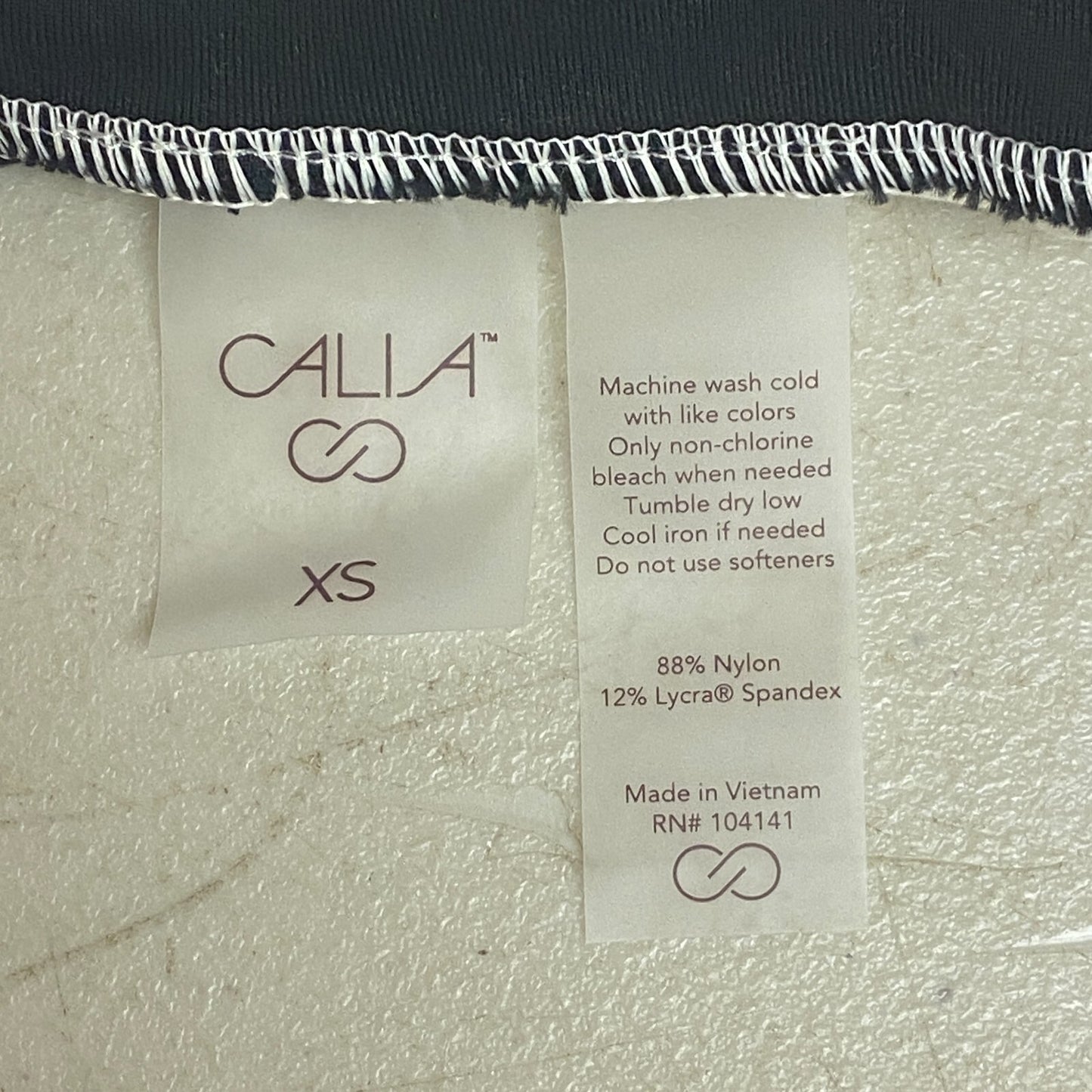 Calia Womens Essntials Cross Capri Unbleached WAX12284X BRAND NEW