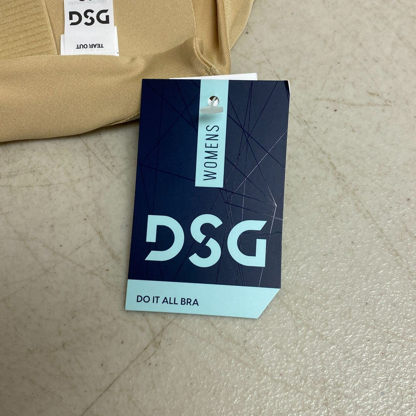 DSG Women's Do It All High Support Sports Bra New Khaki Solid DAW12709