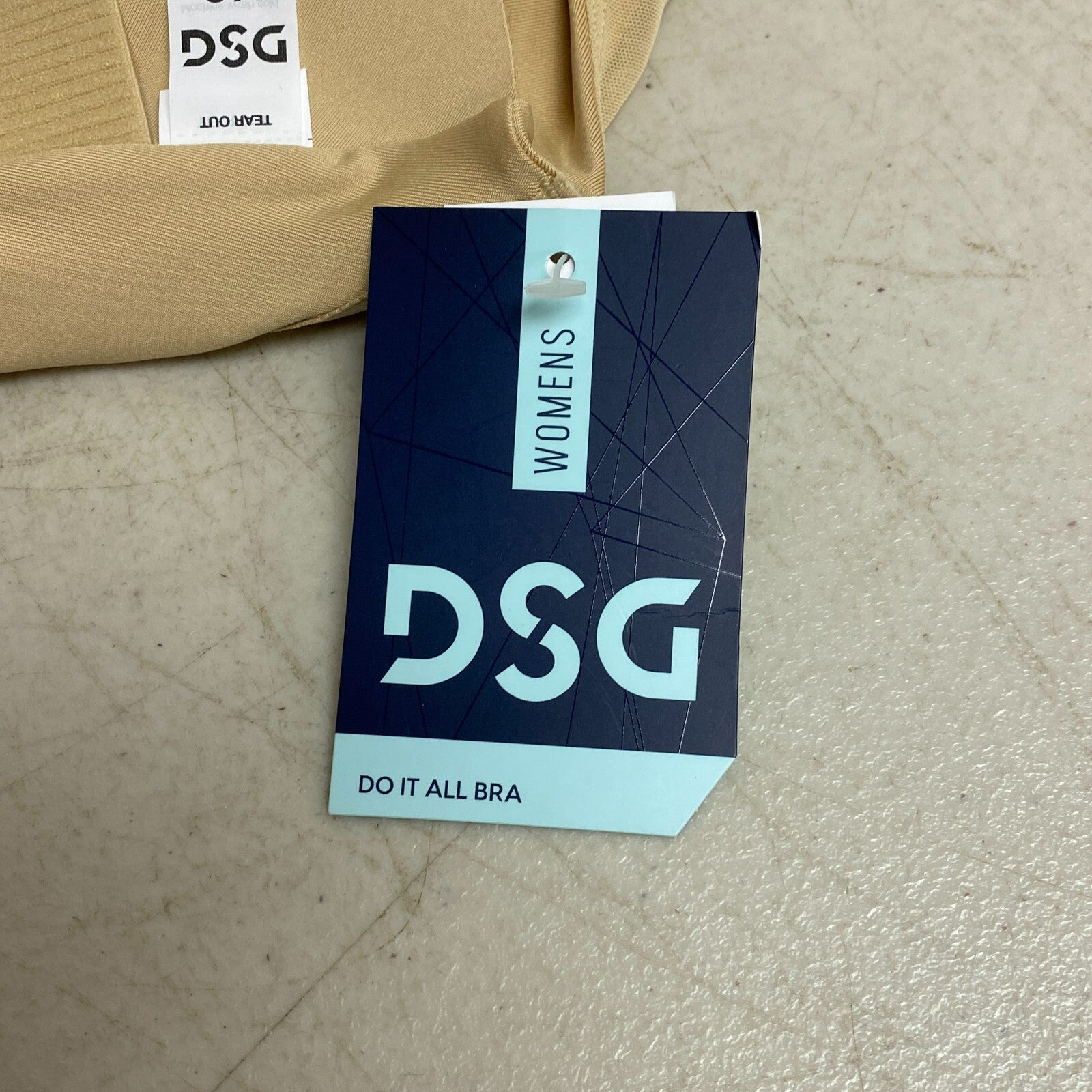 DSG Women's Do It All High Support Sports Bra New Khaki Solid DAW12709