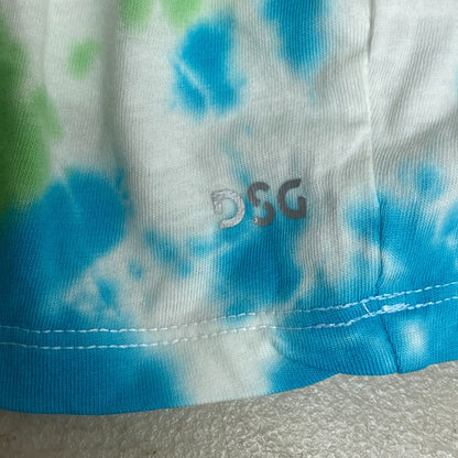 DSG Boys' Tie Dye Cotton Graphic T-Shirt Coral / Blue / Green Equal TD DAB12100