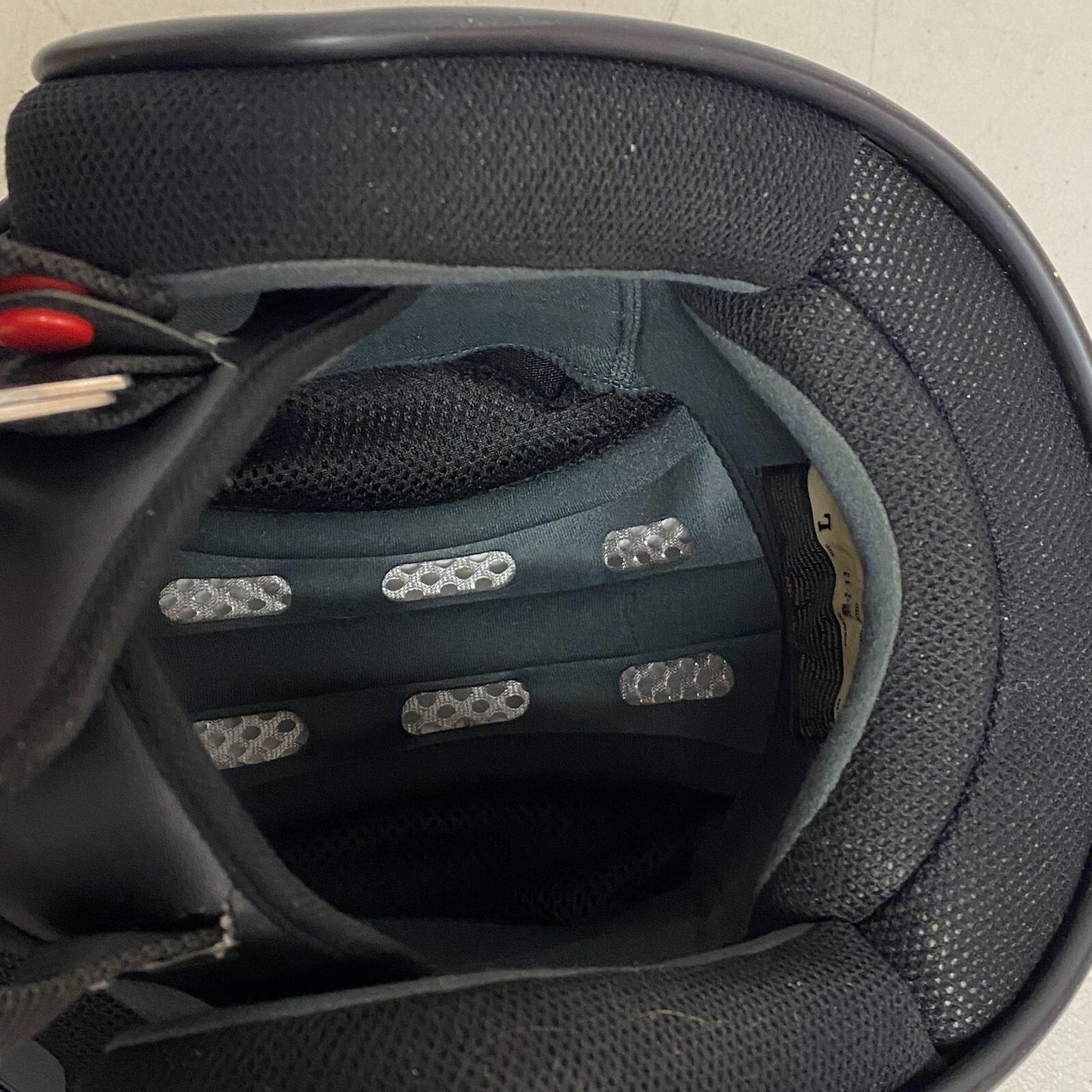 Fulmer 359 Motorcycle Helmet No Face Coverage Size Large Color Mono Black