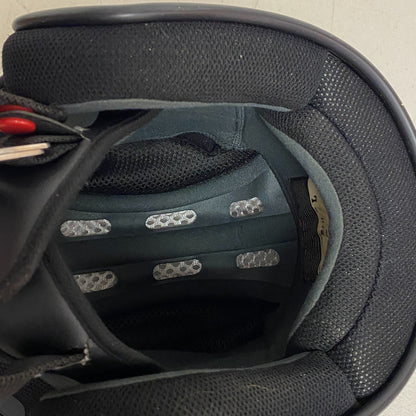 Fulmer 359 Motorcycle Helmet No Face Coverage Size Large Color Mono Black