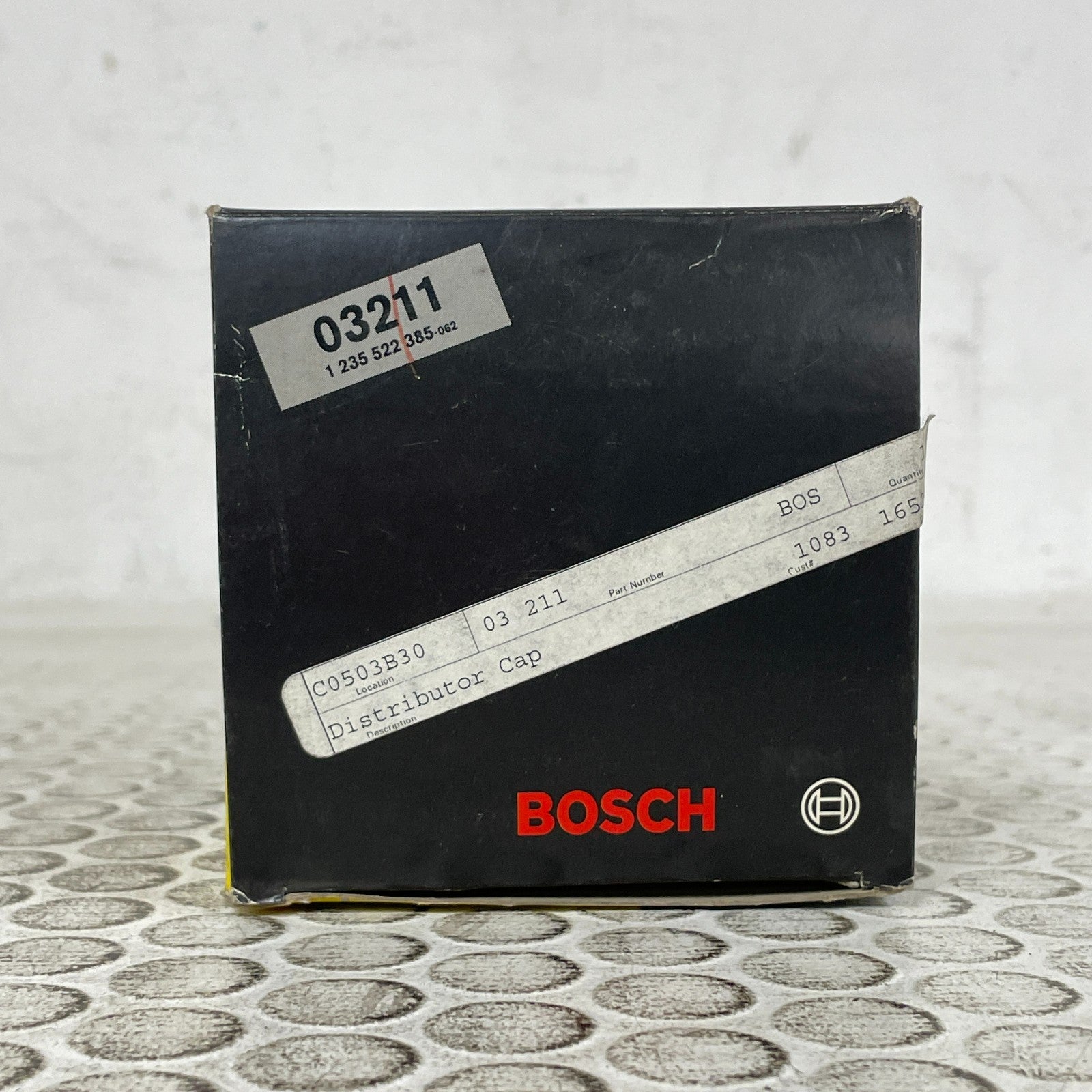 Bosch 1235522385 Distributor Cap 5-Cyl Audi 80 90 100 Coupe Quattro VW Quantum