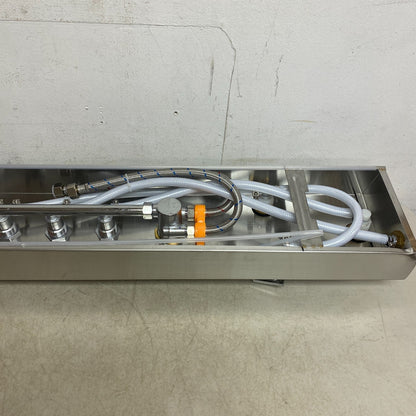 Signature Hardware Shelton Thermostatic Stainless Steel Shower Panel SH441116