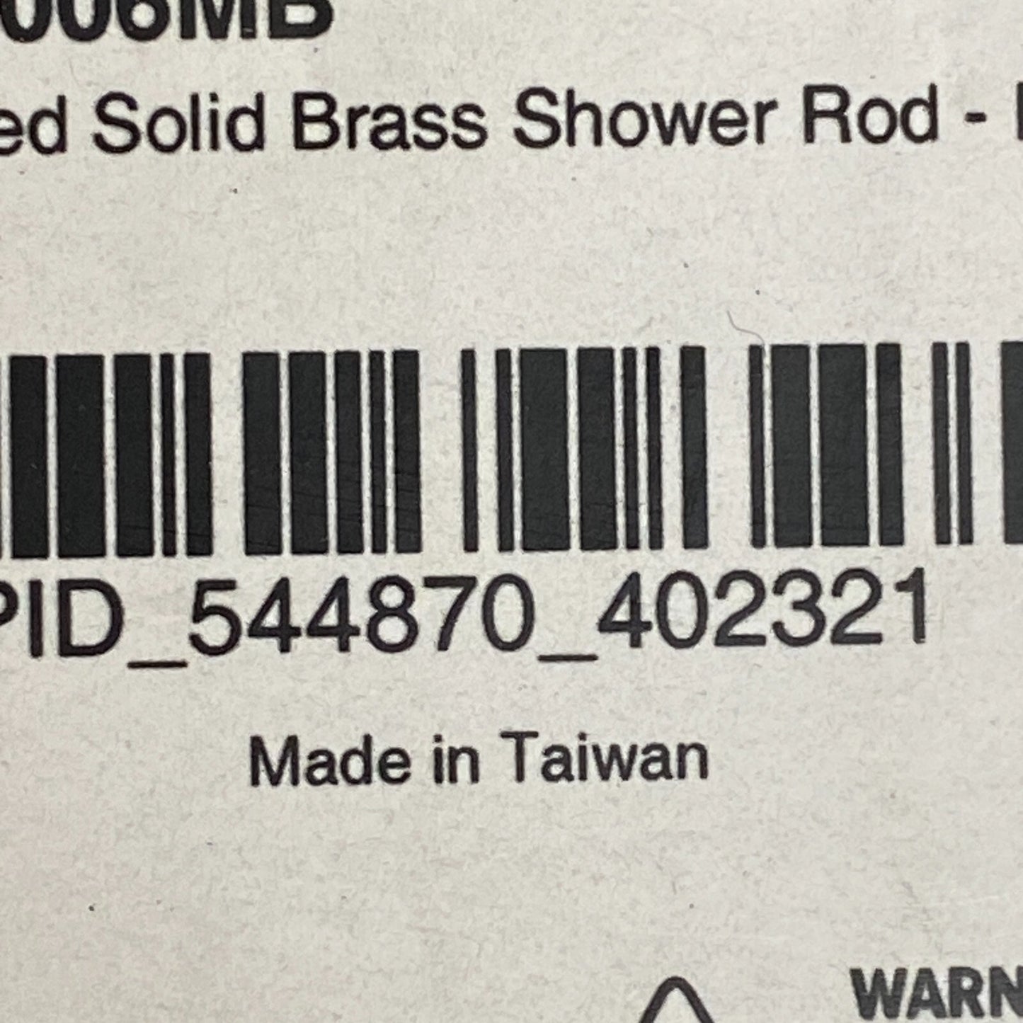 Signature Hardware 60" Curved Solid Brass Shower Rod - Matte Black