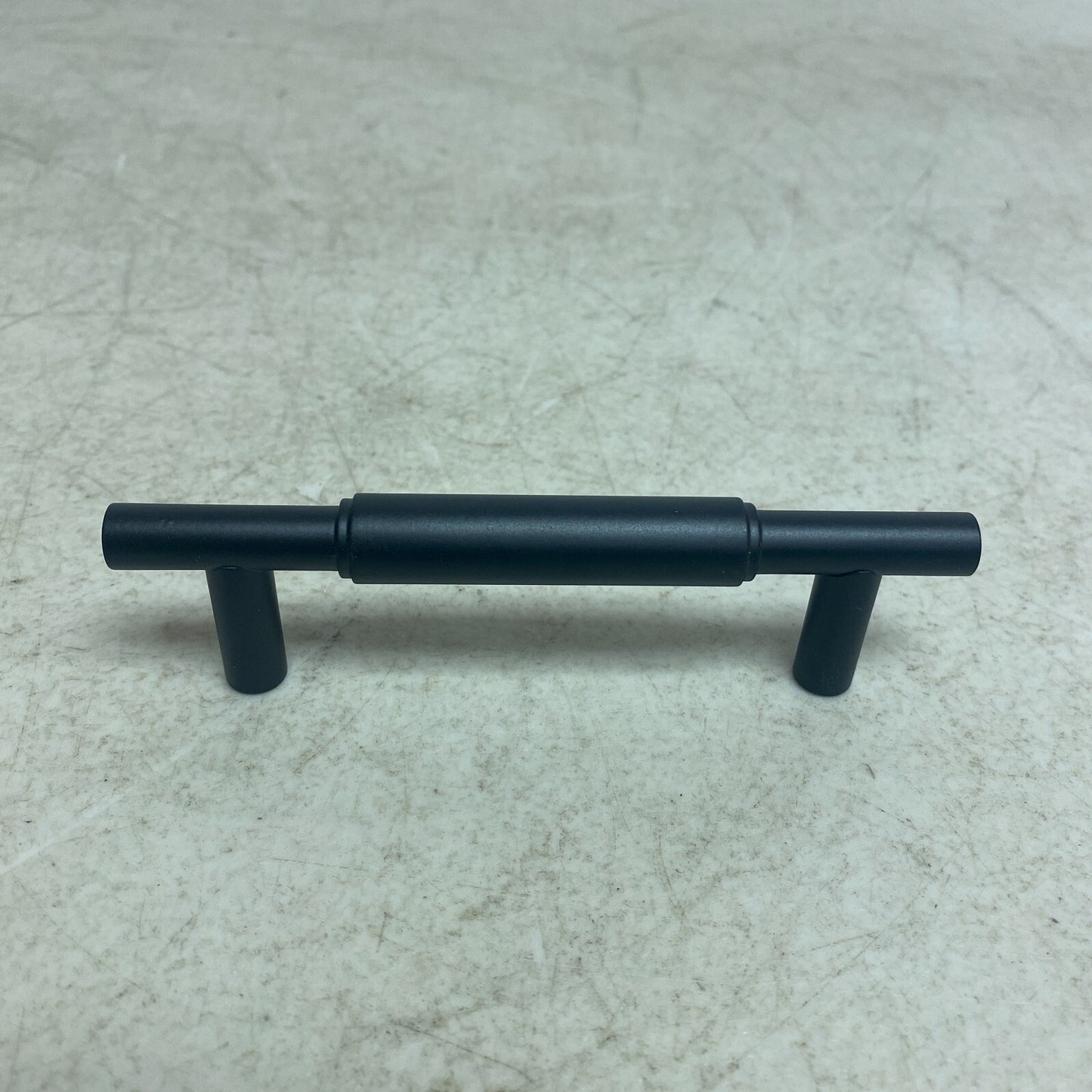 Signature Hardware 3-3/4'' Colmar Solid Brass Cabinet Pull - Matte Black