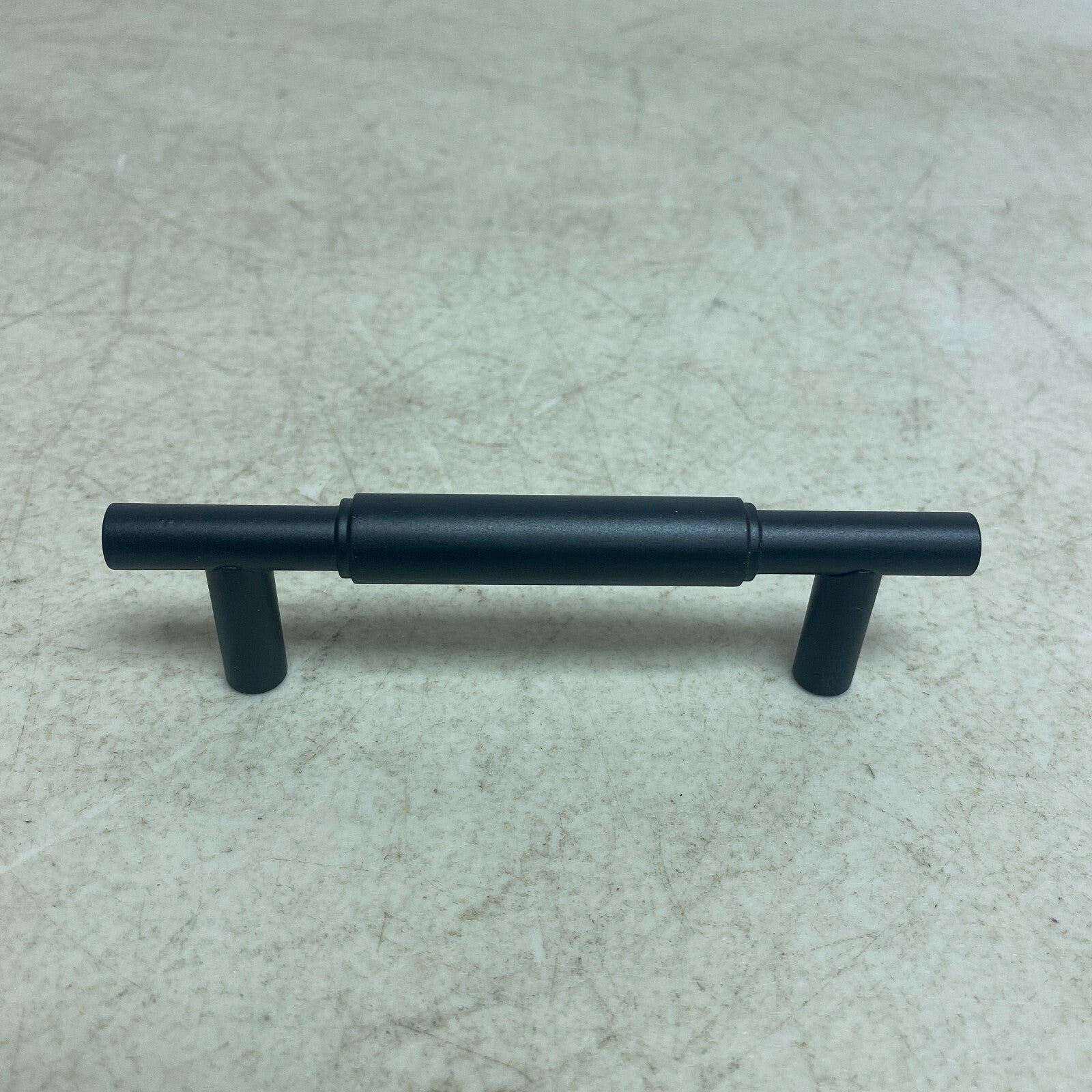 Signature Hardware 3-3/4'' Colmar Solid Brass Cabinet Pull - Matte Black