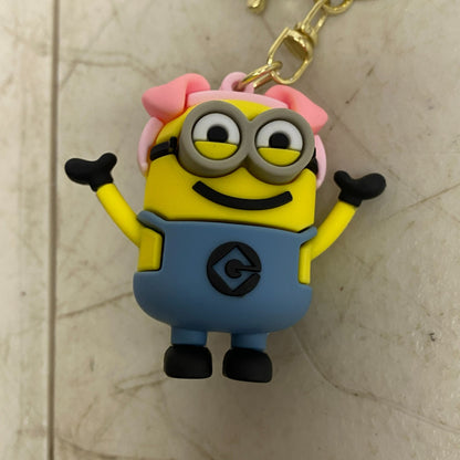 Assorted Silicone Despicable Me Minions Keychain Pig Minion Accessory