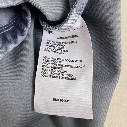 DSG Women's Momentum Cropped  Scoop Neck Tank Top Wet Cement DAW13301 New