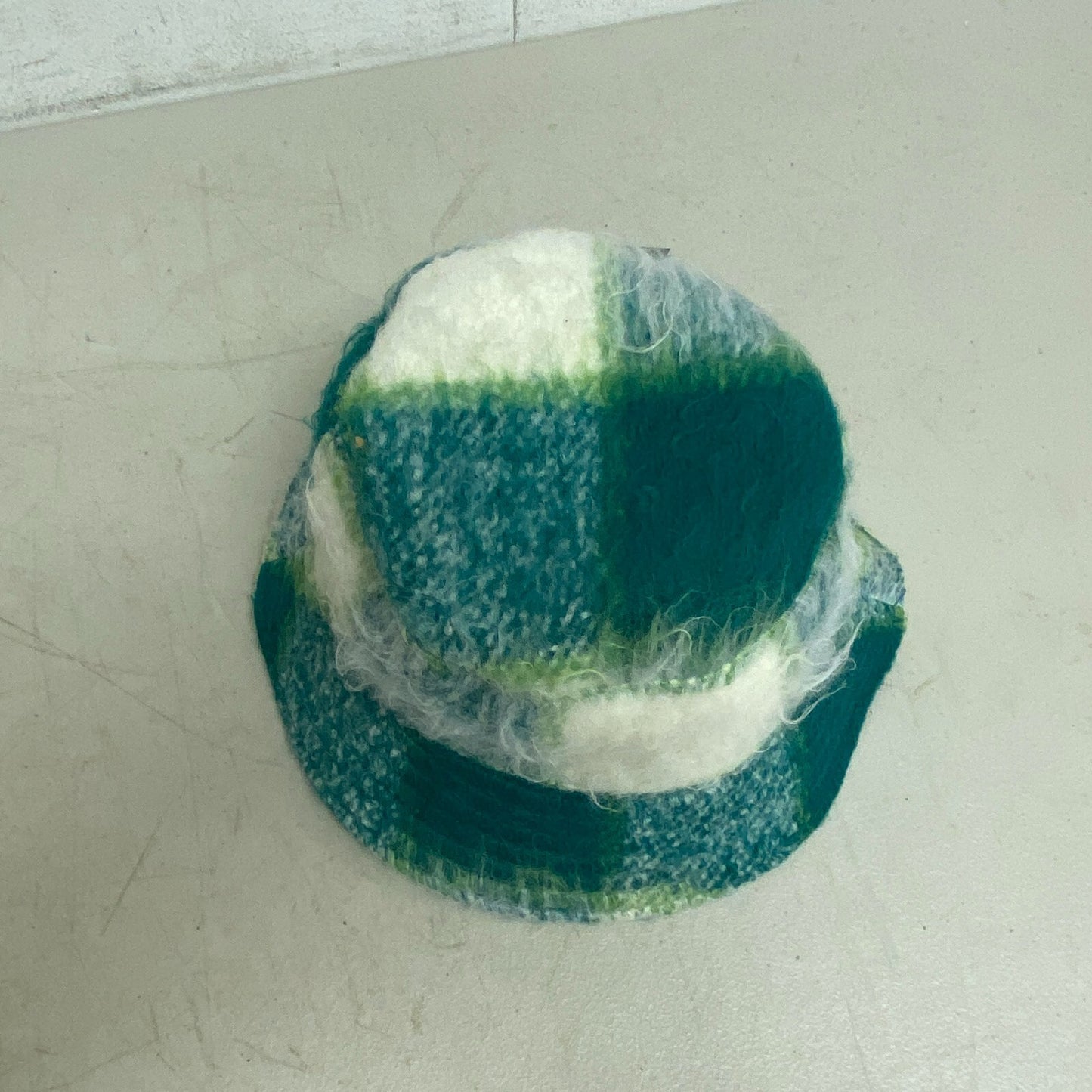 Alpine Design Women's Brushed Bucket Hat Women Green Plaid MSRP $30 ADWA2016