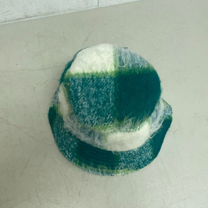 Alpine Design Women's Brushed Bucket Hat Women Green Plaid MSRP $30 ADWA2016