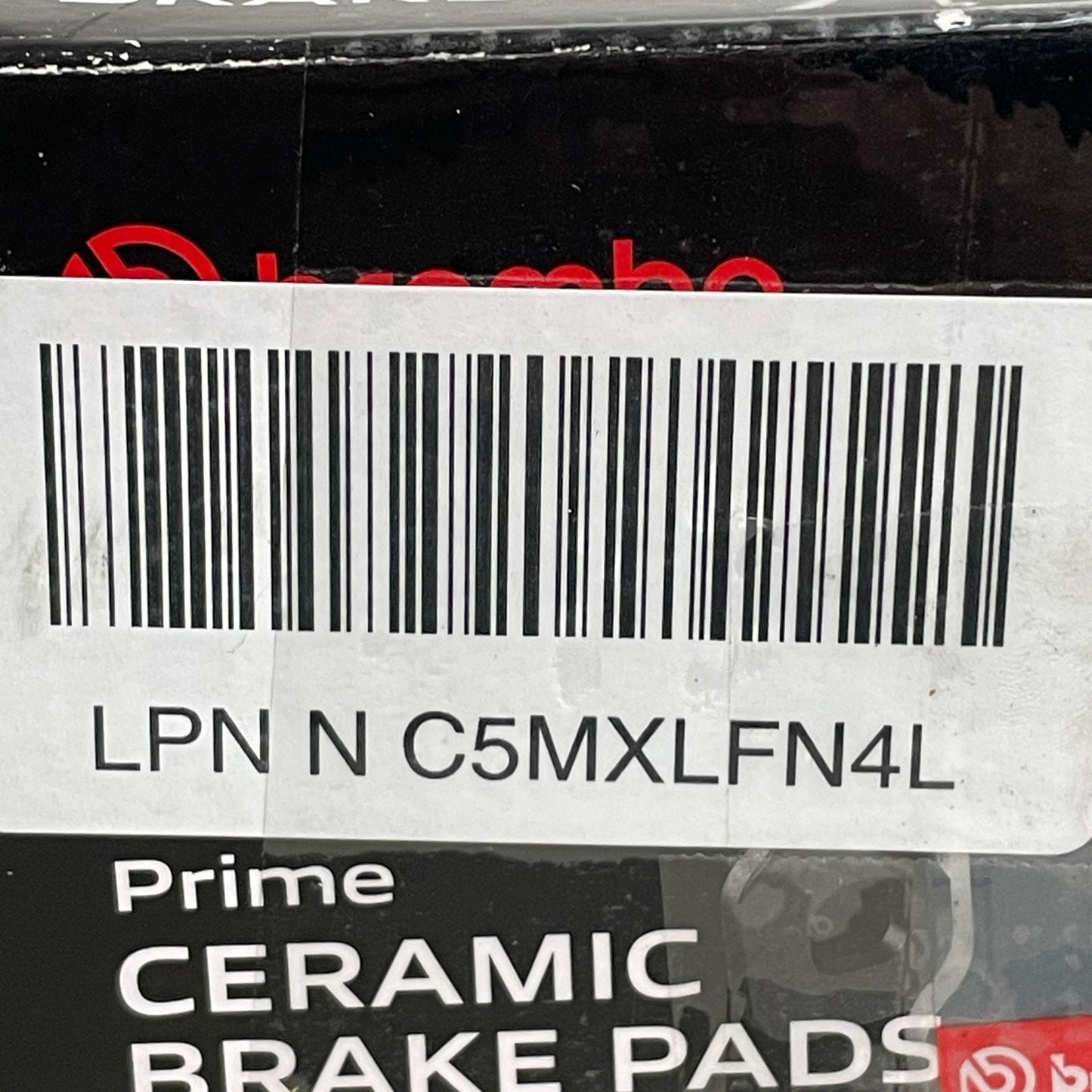 Brembo P86029N Premium Ceramic Rear Disc Brake Pad Set Low Dust