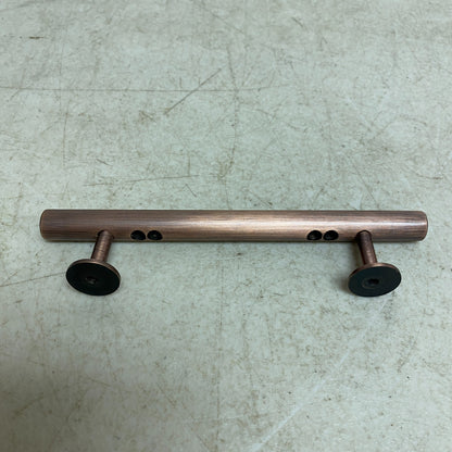 Signature Hardware 6" DIEHL ADJUSTABLE ROUND BRASS DRAWER PULL- ANTIQUE COPPER